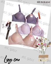 Bh Bra LingCao B5 Import Tanpa Kawat Beha Wanita Dewasa Size 34 36 38 40 42