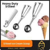 SCOOP AISKRIM ALUMINIUM & TAHAN KARAT