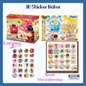 frozen 2 girls 3D sticker maker machine magic stickers set kids