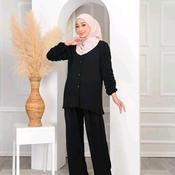 Muslimah Suit Blouse Dan Seluar Palazo Hotselling