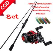 SHILIHUI 2.1M Fishing Rod Casting Spinning Rod Carbon Fiber