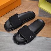 kasut lelaki Original Quality 2021 New Louis Vuitton LV Slides slipper men  sandal selipar slipper men