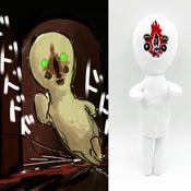 Siren Head SCP 6789 / SCP 173 Torch PVC Figure Collectible Model Toy