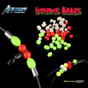 5pcs 10mm Fishing Bead Beads Glow In The Dark Plastic Round / Manik Pancing