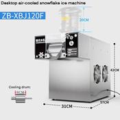 Commercial Snowflake Ice Machine, 1000W Snowflake Crusher Bingsu