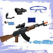 Gun Toy Electric M416 Submachine Rifle Sniper Airsoft Crystal Bomb