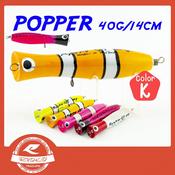 1pcs 120g Popper Fishing Lure Saltwater GT Offshore Big Game Top