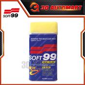 530ML SOFT99 CLEANER & POLISH LUSTER WAX with Sponge - Remove stains,  Scratches & Restore Original Paint SOFT99 SOFT 99