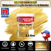 NIPPON Gold Paint Acrylic Paint Water Based Interior & Exterior