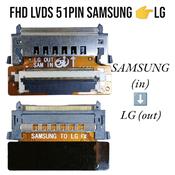 Board Converter Cable Flexible FHD LVDS 51 Pin 43.2x29.6mm Samsung