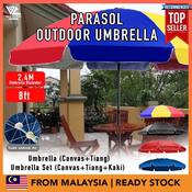 payung besar pasar malam Umbrella Hat Wear Fishing Head Sun Outdoor Tea  Picking Screen Sunscreen