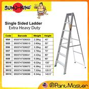 SUMO king EXTRA Heavy Duty Hardness Aluminium Double Sided Ladder