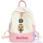 Mochila 3D Cartoon Toca Boca Bag Anime 16 Inch Toca Life World Game  Backpacks School Bags