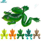 Frog Lures Artificial Soft Bait 5g 4.3cm Realistic Frog Fishing