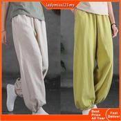 YYDIA Pants for Woman seluar perempuan murah cantik Loose Casual Long Pants  High Waist seluar slack perempuan JY0423