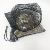 Rubber Fishing Net Replacement Netting Without Handle Clear Black
