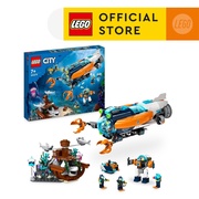 LEGO® City 60379 Deep-Sea Explorer Submarine Building Toy Set (842 Pieces)