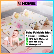 200x180CM  XPE Baby Play Mat Crawling Pad Large Foldable Kid Carpet Playmat