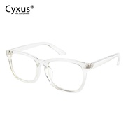 Cyxus Anti Blue Light Glasses UV Radiation Computer Gaming Glasses for Women/Mens Trendy Transparent 8082T34