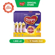 Dumex Dugro Sure Original/Asli Tailored Nutrition Milk Formula 1-9 years (1.2kg x 3)