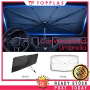 Car Sun Shade Windscreen Shield Dashboard Protection UV Resistance Umbrella Automobile Accessories Payung Cermin Kereta