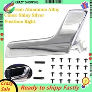 Interior Door Handle Repair Kit Right for - X204 -Class W204 C-Class Plastic Shiny Silver 2047202663