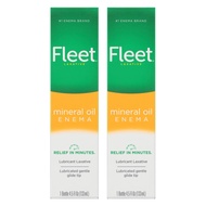 Fleet Laxative Mineral Oil Enema, 4.5 fl oz (Pack of 2)