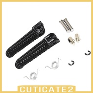 [Cuticate2] 1 Pair Aluminum Front  Footpegs Pedals 998-2011 R99-2012 R6S 2003-2008