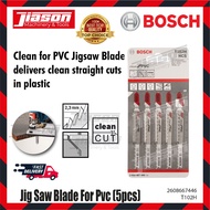 BOSCH 2608667446 T102H 5PCS Jig Saw Blade for PVC