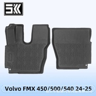 Suitable for Volvo FMX 450/5/540 2024-2025 Foot Pad 3D All-Weather Material TPE Foot Pad