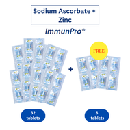 Unilab SULIT PROMO: Buy ImmunPro 32 Tablets, Get Free 8 Tablets Sodium Ascorbate with Zinc