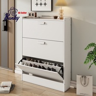 [48H Shipping] Ultra-Thin Shoe Cabinet17cm cm Household Narrow Door Tilting Modern Simple Hall Cabin