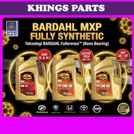 BARDAHL MXP Fully Synthetic Car Engine Oil Minyak Hitam Kereta 0W20 5W30 5W40 Perodua Proton Toyota 