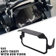 Motorcycle TFT Anti theft Screen Protector Cover Sun Visor For BMW R1250GS R1200GS LC Adventure R 12