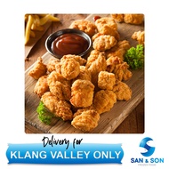 KLFC Crispy Popcorn Chicken 1kg per packet ayam goreng San and Son Frozen San&Son