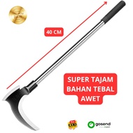 Pemangkas Sabit Kapak Ganda Pemangkas rumput Arit rumput Import