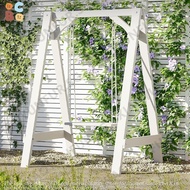 Balcony Chair Solid Wood Household Outdoor Bench Multifunctional Swing Antiseptic Wood Outdoor Chair