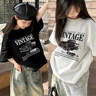 Lsingers Kids 100% Children'sKapas Korean Style Unisex T-shirt Cotton Tops 6-13 Years Old Girls & Bo