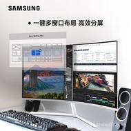 Samsung（SAMSUNG）31.5Inch 3Narrow Border Elegant White1500R 4K/UHDHigh Score  Curved LCD Computer Monitor（U32R591CWC）