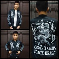 Jaket Sukajan Naga / Sukajan Print /Jaket Sukajan Dogtown
