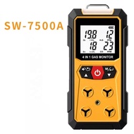 SW-7500A LCD display 4 in 1  H2S/O2/CO/ Ex Carbon Monoxide tester