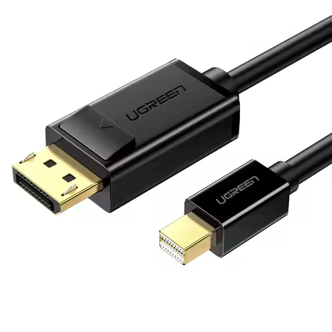 Ugreen Cable Mini Displayport Turn DisplayPort 1.2 Adapter MiniDP To DP Converter Video Line