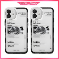 Oppo A5S Case A7 F9 A12 A11K A16 A16S A36 A76 A96 Casing Silicone Lunar Space Station TPU High Quali