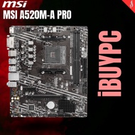 MSI A520M-A PRO MATX MOTHERBOARD