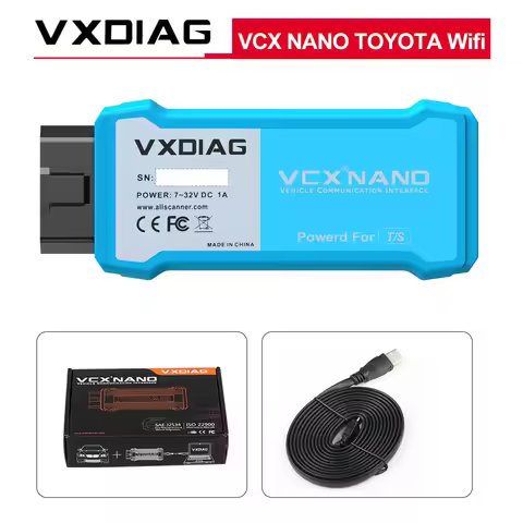 WIFI Version VXDIAG VCX NANO for TOYOTA LEXUS Compatible with SAE J253