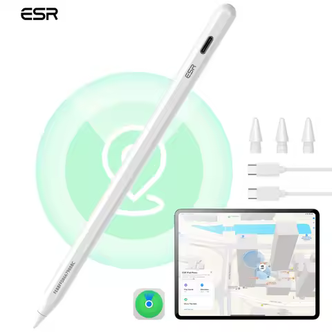 ESR Geo iPad Pencil Findmy Stylus Pen for iPad 2018-2025 for ipad 11/10th& iPad Air 13/11 & iPad Pro