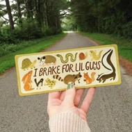 5pcs I Brake For Lil Guys Car Stickers Cute Animal Pattern Auto Decoration Accessories sarhanph