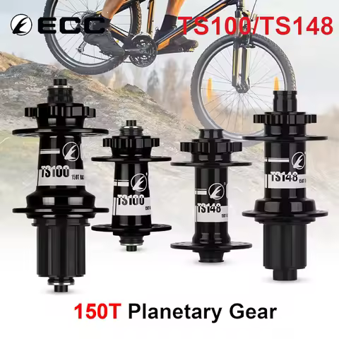 ECC 150T Ratchet Boost MTB Bicycle Hub TS148/TS100 4 Bearing 32H J-Spoke Ultra-Lubricated Bike Parts