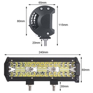 เเพค 1 ชิ้นสว่างตาเเตก! LED SPOT BEAM US 200Wไฟสปอร์ตไลท์รถยนต์ ไฟหน้ารถ ไฟท้าย ไฟช่วยตัดหมอก สว่างม