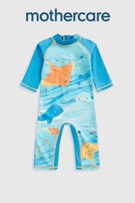 ชุดว่ายน้ำเด็กผู้ชาย Mothercare Sealife Sunsafe Suit UPF50+ JL360